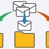 過去分も！Outlookメールをフォルダに自動振り分けする方法